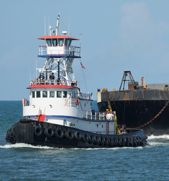 tugboat in water